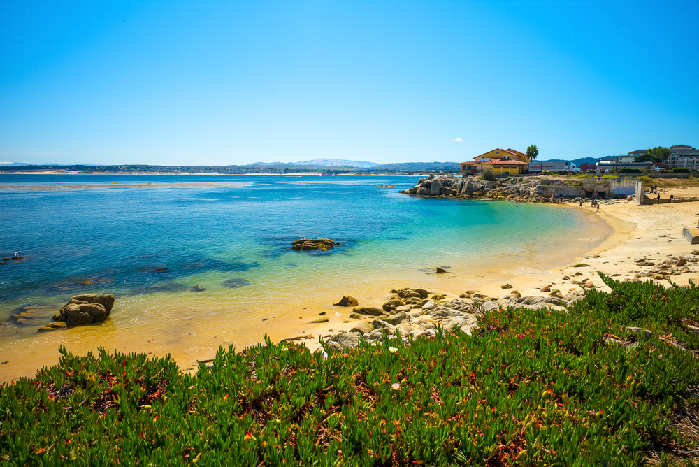 The idyllic Cannery Row Beach.