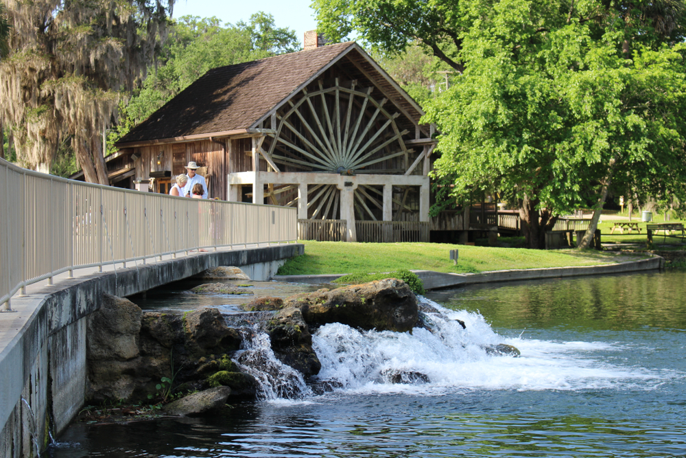 The Sugar mill in De Leon Springs, Florida.