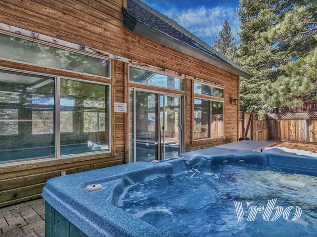 lake tahoe airbnb with hot tub