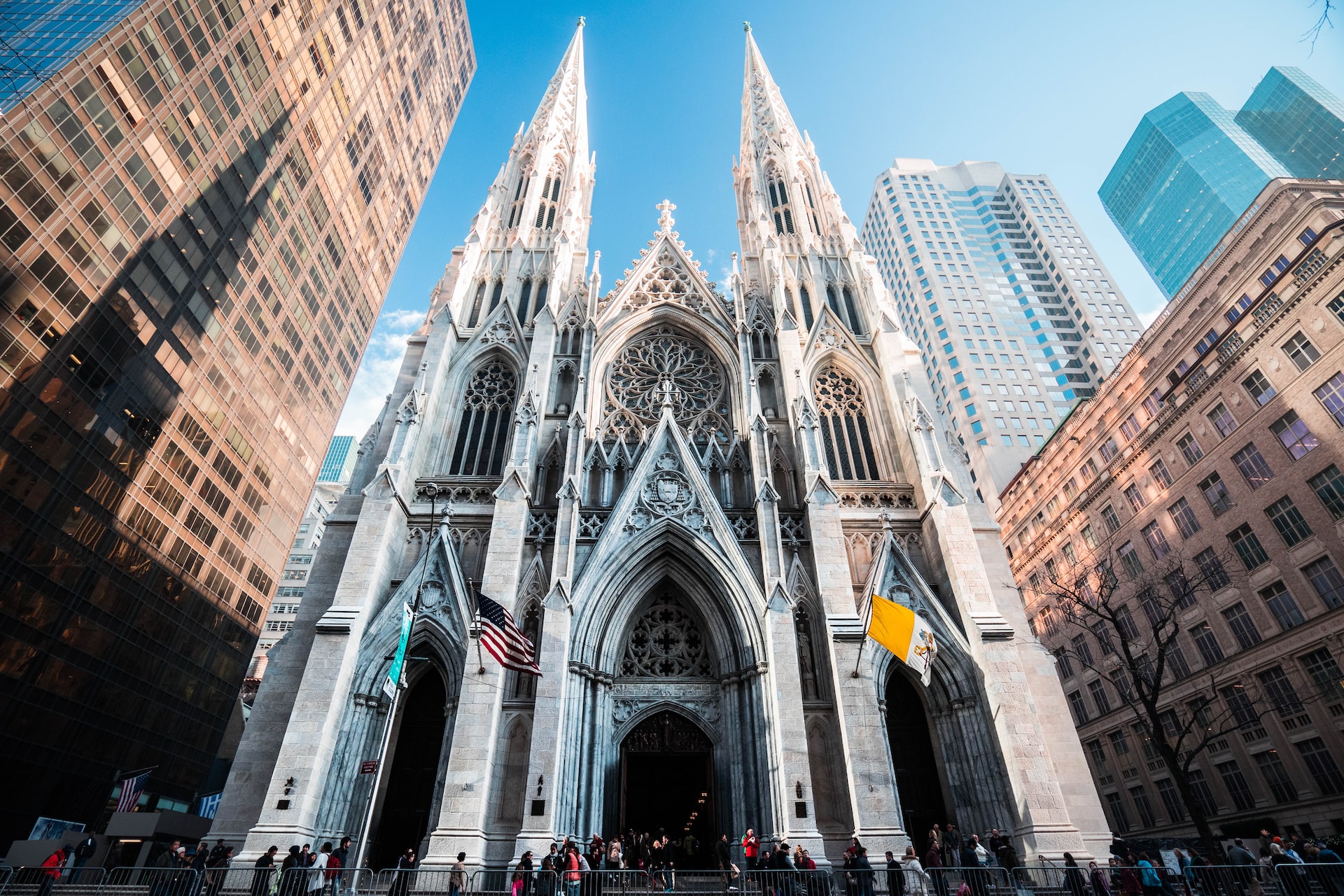 Saint Patrick's Cathedral in New York City.