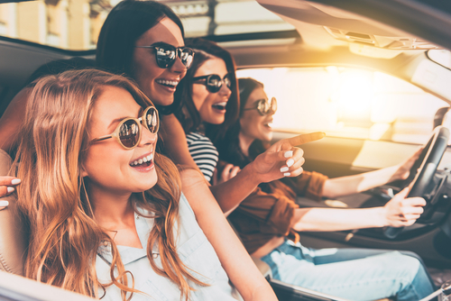 four-girls-driving-around