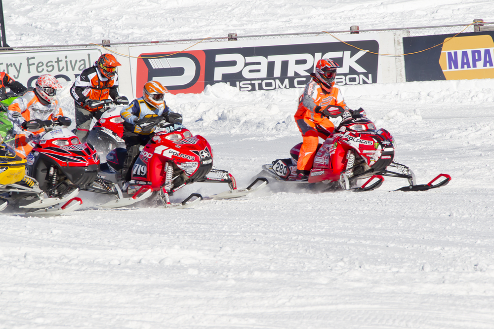 A snowmobile race is a nice reason to head to Eagle River for weekend getaways from Chicago.