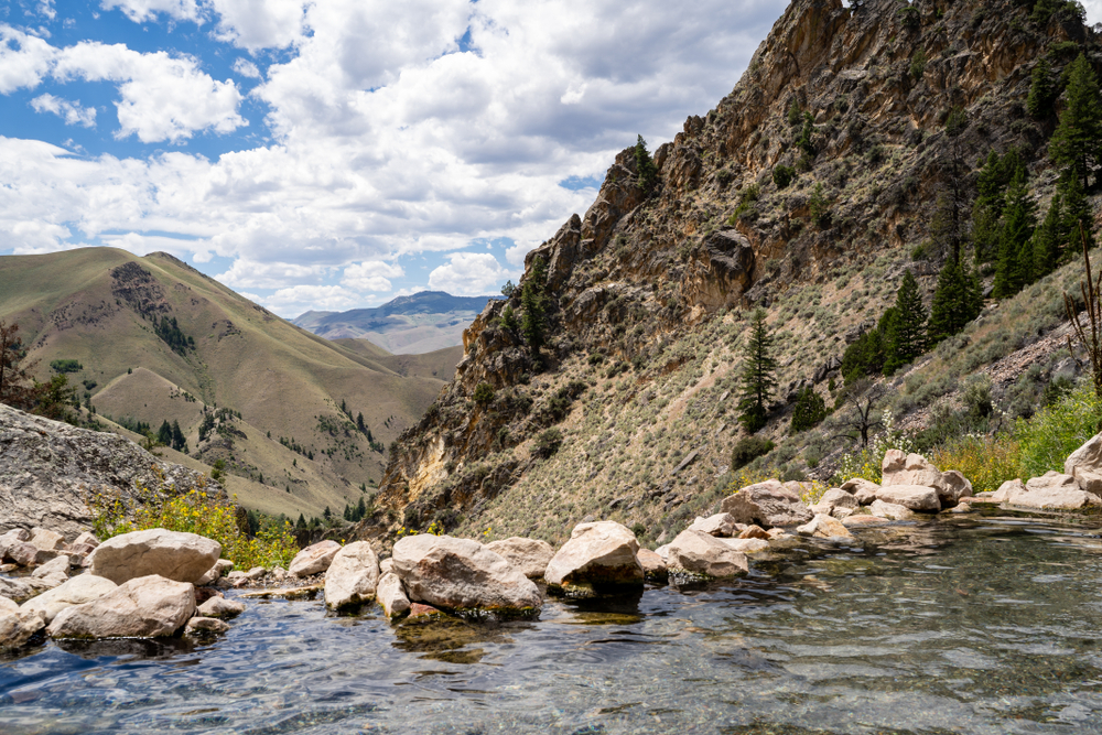 Goldbug Hot Springs in Idaho