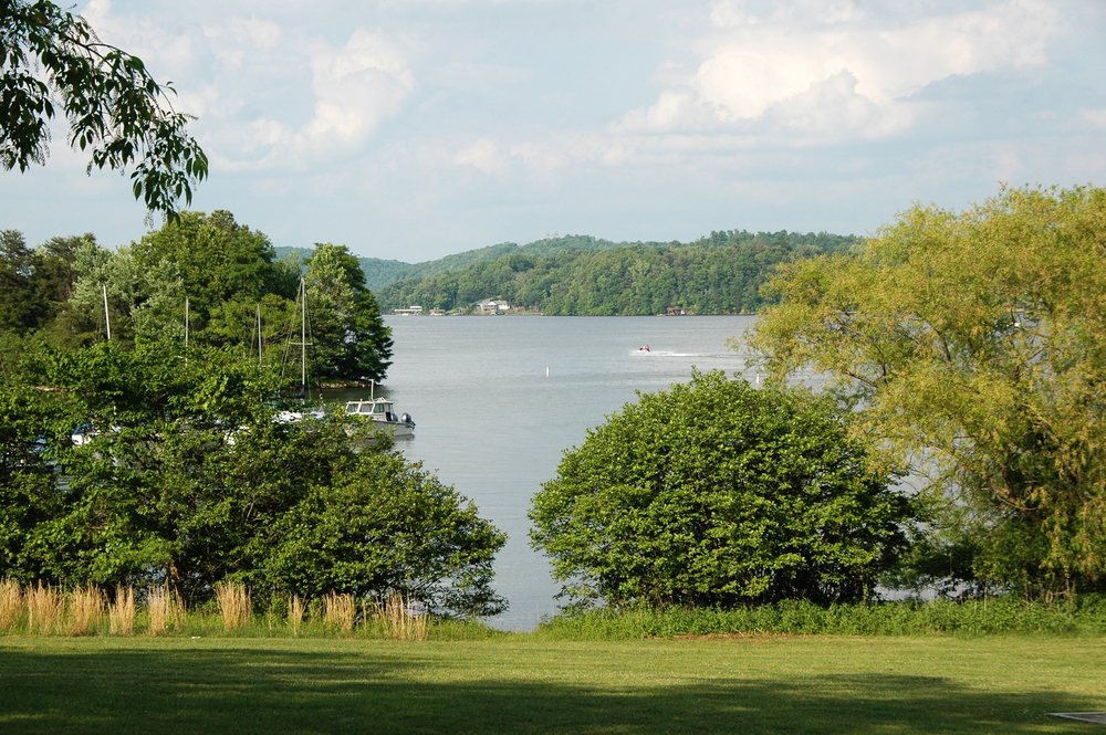 A view of Claytor Lake in Virginia.