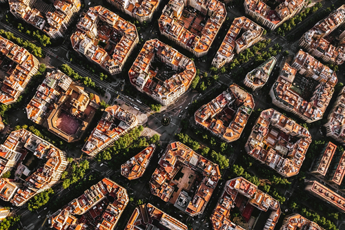 eixample-aerial-view