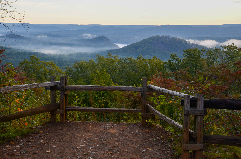 The stunning views found along Morrow Mountain.