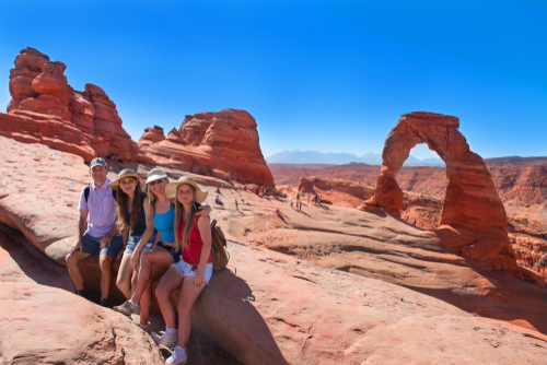 family-in-arches-national-park