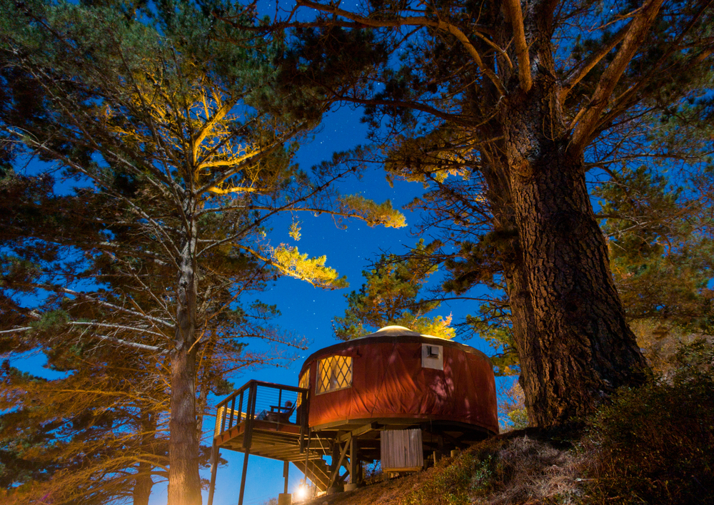 yurt-in-big-sur