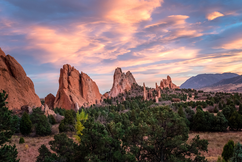 Garden of the Gods, Colorado Springs, Colorado, USA.