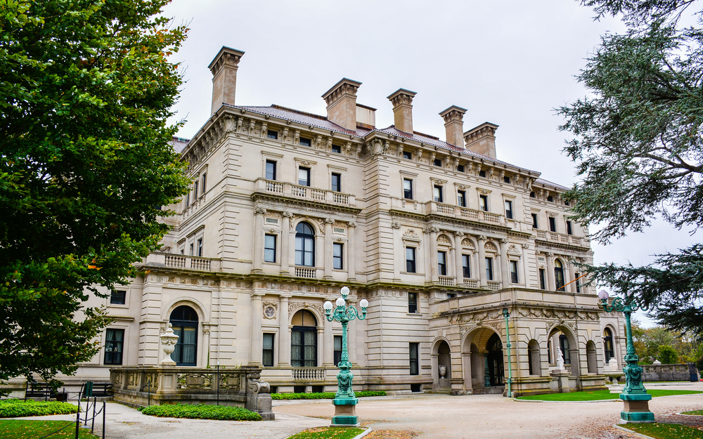 The Breakers, a Vanderbilt Mansion is a National Historic Landmark in Newport, Rhode Island.