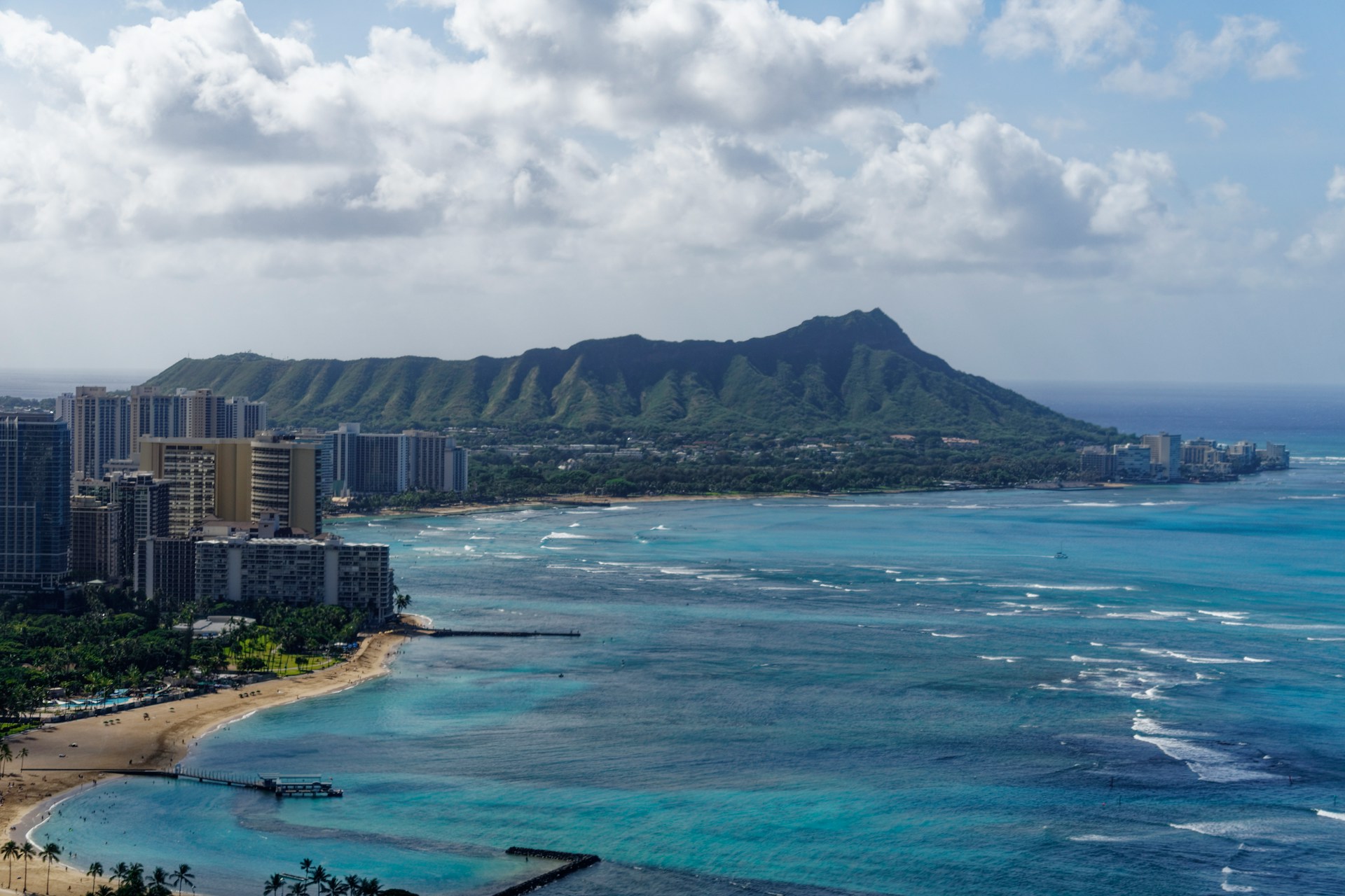 Diamond Head Crater from a distance