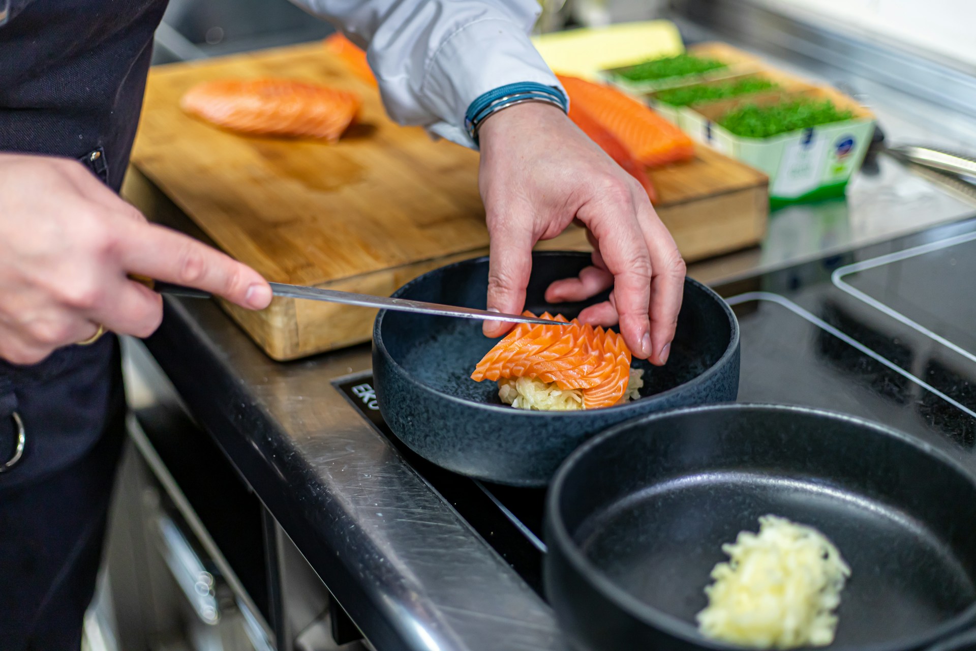 Example image of a chef working symbolizing best dining in Myrtle Beach