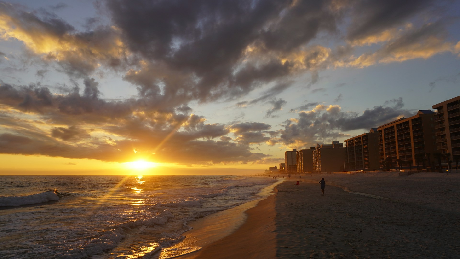 Gulf Shores at Sunset