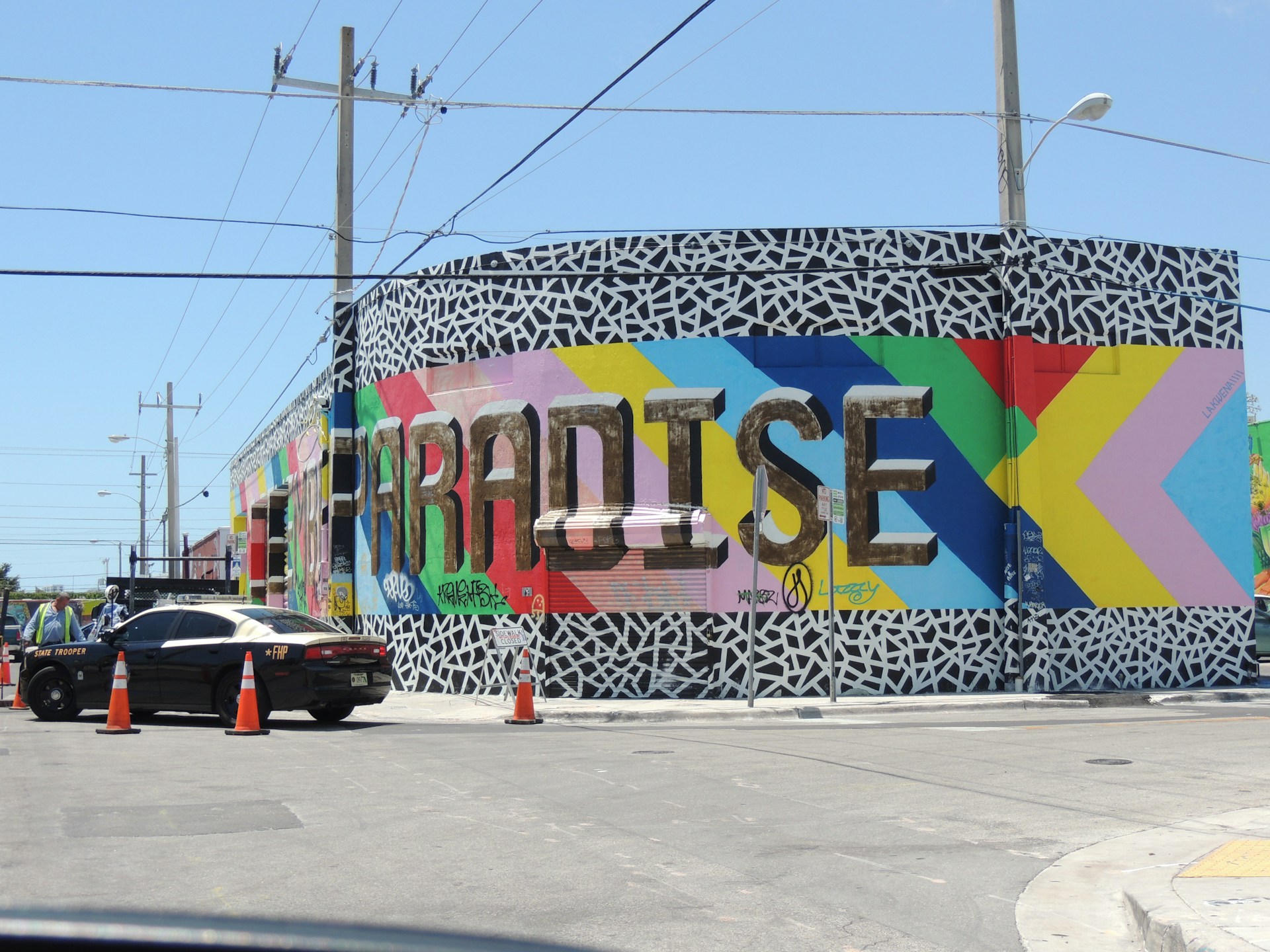 Building in the Wynwood District in Miami