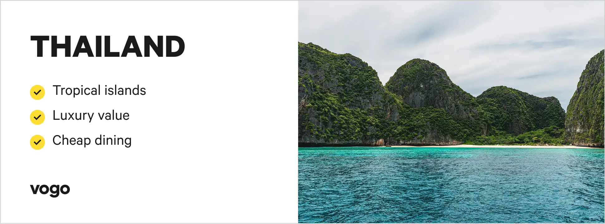 Blue tropical island and waters of Phuket, Thailand. 